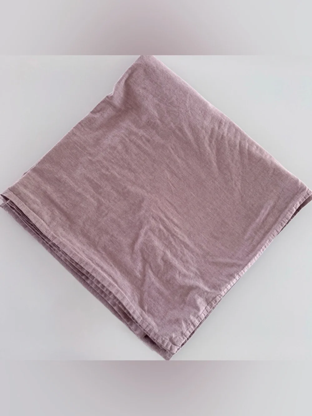 MOOMEE Solid Taro Color - Cotton Duvet Cover - Size Queen - Lightly Used